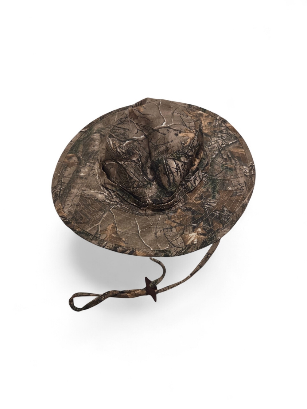 Vintage Dorman Pacific Real Tree Camouflage Boonie Hat with Chin Strap
